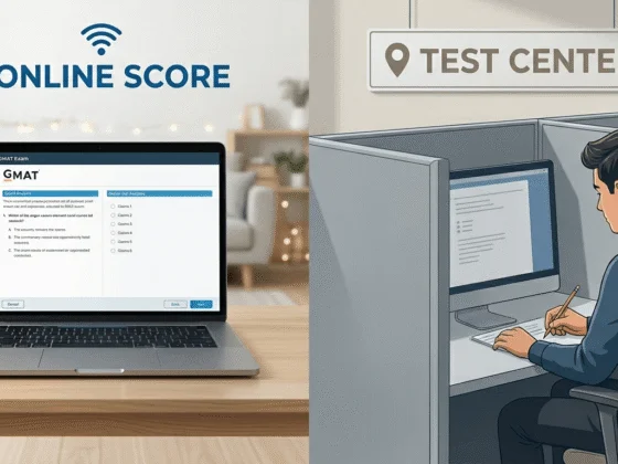 Offline or Online GMAT/GRE Score – Which One Should You Submit?