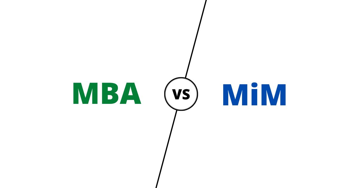 MBA vs MiM - Cheapest Countries To Pursue Your MBA Education
